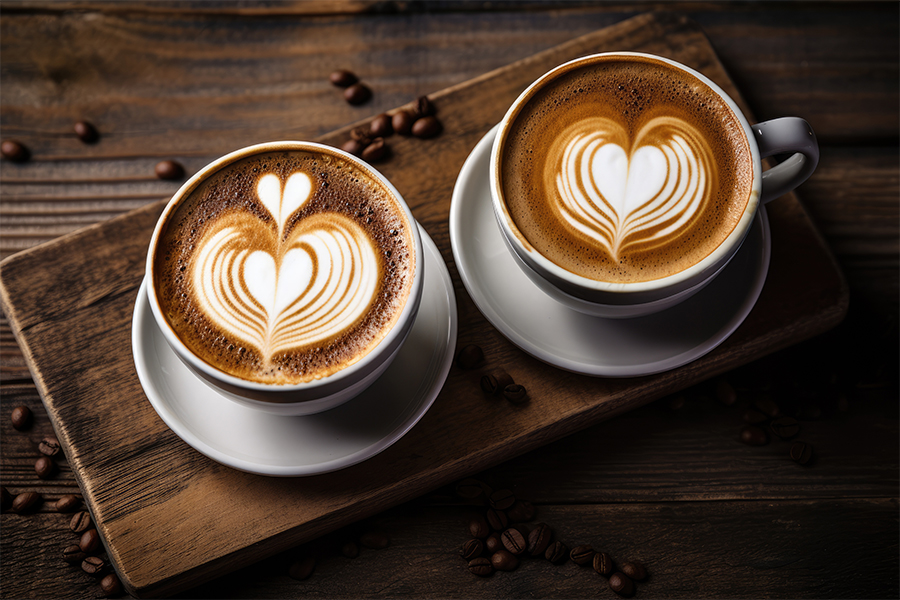 Das Bastian Bistro bietet eine erlesene Auswahl an Kaffeespezialitäten.